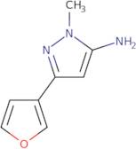 3-(Furan-3-yl)-1-methyl-1H-pyrazol-5-amine