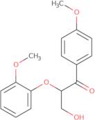 3-hydroxy-2-(2-methoxyphenoxy)-1-(4-methoxyphenyl)propan-1-one