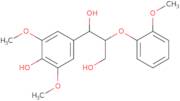 1-(4-Hydroxy-3,5-dimethoxyphenyl)-2-(2-methoxyphenoxy)propane-1,3-diol