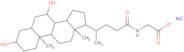 Glycoursodeoxycholic acid sodium salt