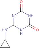 6-(Cyclopropylamino)-1,3,5-triazine-2,4-diol