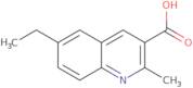 6-Ethyl-2-methylquinoline-3-carboxylic acid