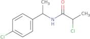 2-Chloro-N-[1-(4-chlorophenyl)ethyl]propanamide