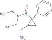 (1R,2S)-2-(Aminomethyl)-N,N-diethyl-1-phenylcyclopropane-1-carboxamide
