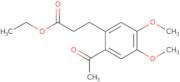 Ethyl 3-(2-acetyl-4,5-dimethoxyphenyl)propanoate