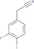 2-(3-Fluoro-4-iodophenyl)acetonitrile