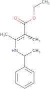 (E)-2-Methyl-3-(1-phenyl-ethylamino)-but-2-enoic acid ethyl ester