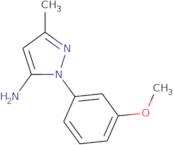 1-(3-Methoxyphenyl)-3-methyl-1H-pyrazol-5-amine