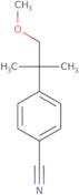 4-(1-Methoxy-2-methylpropan-2-yl)benzonitrile