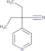 2-Ethyl-2-pyridin-4-ylbutanenitrile