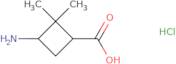 cis-3-amino-2,2-dimethylcyclobutanecarboxylic acid hcl