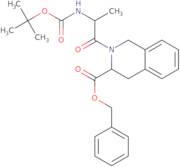 [S-(R ,R )]-2-[2-tert-Butyloxycarbonylamino-1-oxopropyl]-1,2,3,4-tetrahydro-3-isoquinolinecarbox...