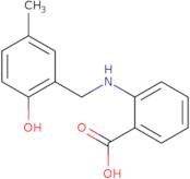 2-{[(2-Hydroxy-5-methylphenyl)methyl]amino}benzoic acid