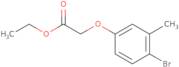 Ethyl 2-(4-bromo-3-methylphenoxy)acetate