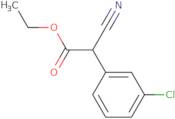 Ethyl 2-cyano-2-(3-chlorophenyl)acetate
