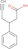 3-Phenylhex-5-ynoic acid