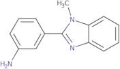 3-(1-Methyl-1H-1,3-benzodiazol-2-yl)aniline