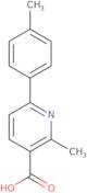 2-Methyl-6-(4-methylphenyl)nicotinic acid