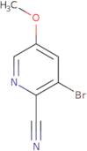 3-Bromo-2-cyano-5-methoxypyridine