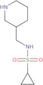 N-(Piperidin-3-ylmethyl)cyclopropanesulfonamide