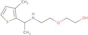 2-[2-[1-(3-Methylthiophen-2-yl)ethylamino]ethoxy]ethanol