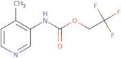 2,2,2-Trifluoroethyl N-(4-methylpyridin-3-yl)carbamate