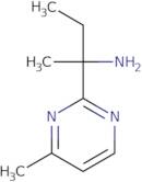 2-(4-Methylpyrimidin-2-yl)butan-2-amine