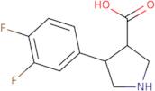 4-(3,4-Difluorophenyl)pyrrolidine-3-carboxylic acid