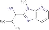 2-Methyl-1-(3-methyl-3H-imidazo[4,5-b]pyridin-2-yl)propan-1-amine