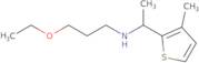 3-Ethoxy-N-[1-(3-methylthiophen-2-yl)ethyl]propan-1-amine