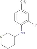 N-(2-Bromo-4-methylphenyl)thian-3-amine