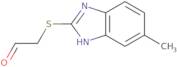 2-[(6-Methyl-1H-benzimidazol-2-yl)sulfanyl]acetaldehyde