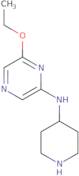 6-Ethoxy-N-(piperidin-4-yl)pyrazin-2-amine