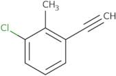 1-Chloro-3-ethynyl-2-methylbenzene