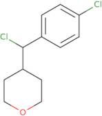 4-[Chloro(4-chlorophenyl)methyl]oxane