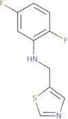 2,5-Difluoro-N-(1,3-thiazol-5-ylmethyl)aniline