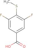 3,5-Difluoro-4-(methylsulfanyl)benzoic acid