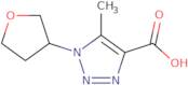 5-Methyl-1-(oxolan-3-yl)-1H-1,2,3-triazole-4-carboxylic acid