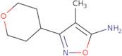 4-Methyl-3-(oxan-4-yl)-1,2-oxazol-5-amine