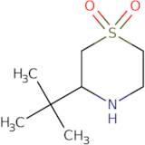 3-tert-Butyl-1,4-thiazinane 1,1-dioxide