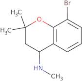 8-Bromo-N,2,2-trimethyl-3,4-dihydrochromen-4-amine