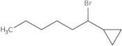 (1-Bromohexyl)cyclopropane