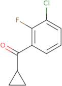 (3-Chloro-2-fluorophenyl)(cyclopropyl)methanone