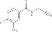 N-(Cyanomethyl)-4-fluoro-3-methylbenzamide