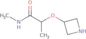 2-(Azetidin-3-yloxy)-N-methylpropanamide