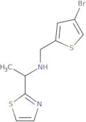 N-[(4-Bromothiophen-2-yl)methyl]-1-(1,3-thiazol-2-yl)ethanamine