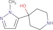 4-(1-Methyl-1H-pyrazol-5-yl)piperidin-4-ol