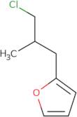 2-(3-Chloro-2-methylpropyl)furan