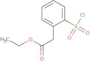 Ethyl 2-[2-(chlorosulfonyl)phenyl]acetate