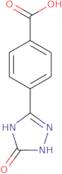 4-(5-Oxo-4,5-dihydro-1H-1,2,4-triazol-3-yl)benzoic acid